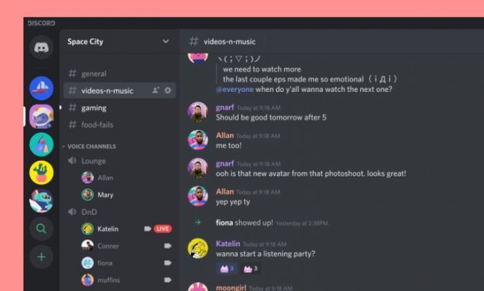 Discord chat