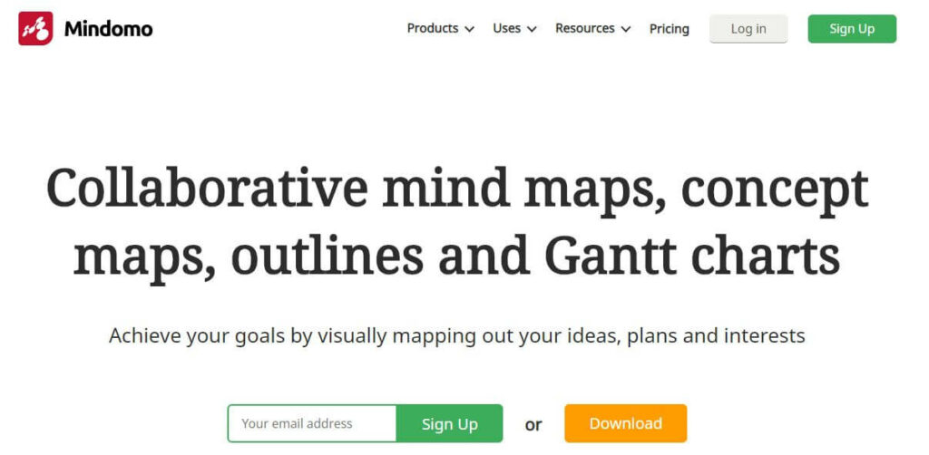 Mindomo - brainstorming tools