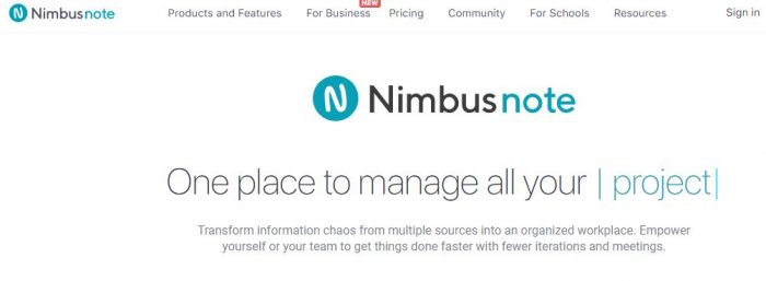 NimbusNote