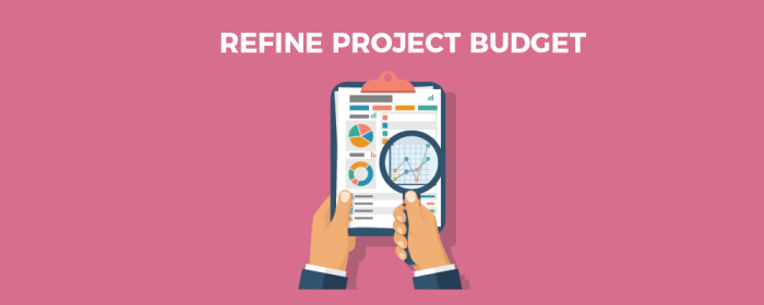 Refine project budget